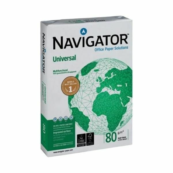 NAVİGATÖR A4 80GR FOTOKOPİ KAĞIDI 5'Lİ KOLİ