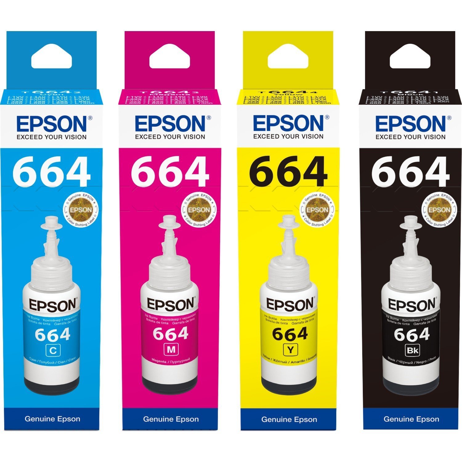Epson 664 Serisi 4lü Mürekkep Seti