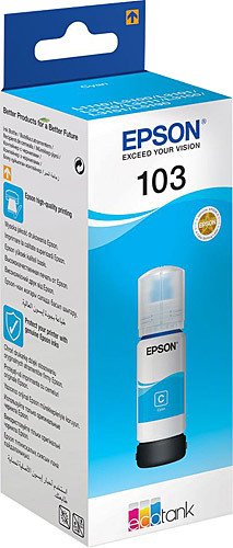 Epson T103 Kartuş Mavi (Cyan) 65 ml C13T00S24A