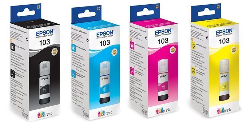 Epson C13T00S64A T103 EcoTank Multipack Kartuş
