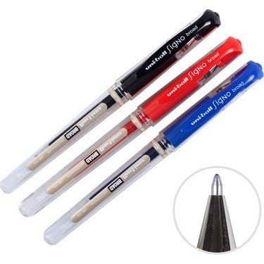 Uni-Ball Um-153 Signo Broad İmza Kalemi Mavi 12'Lİ