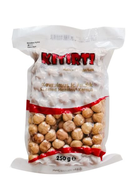KITIRTI 250 GR ÇİFTE KAVRULMUŞ FINDIK 180 GR FINDIK EZMESİ HEDİYELİ