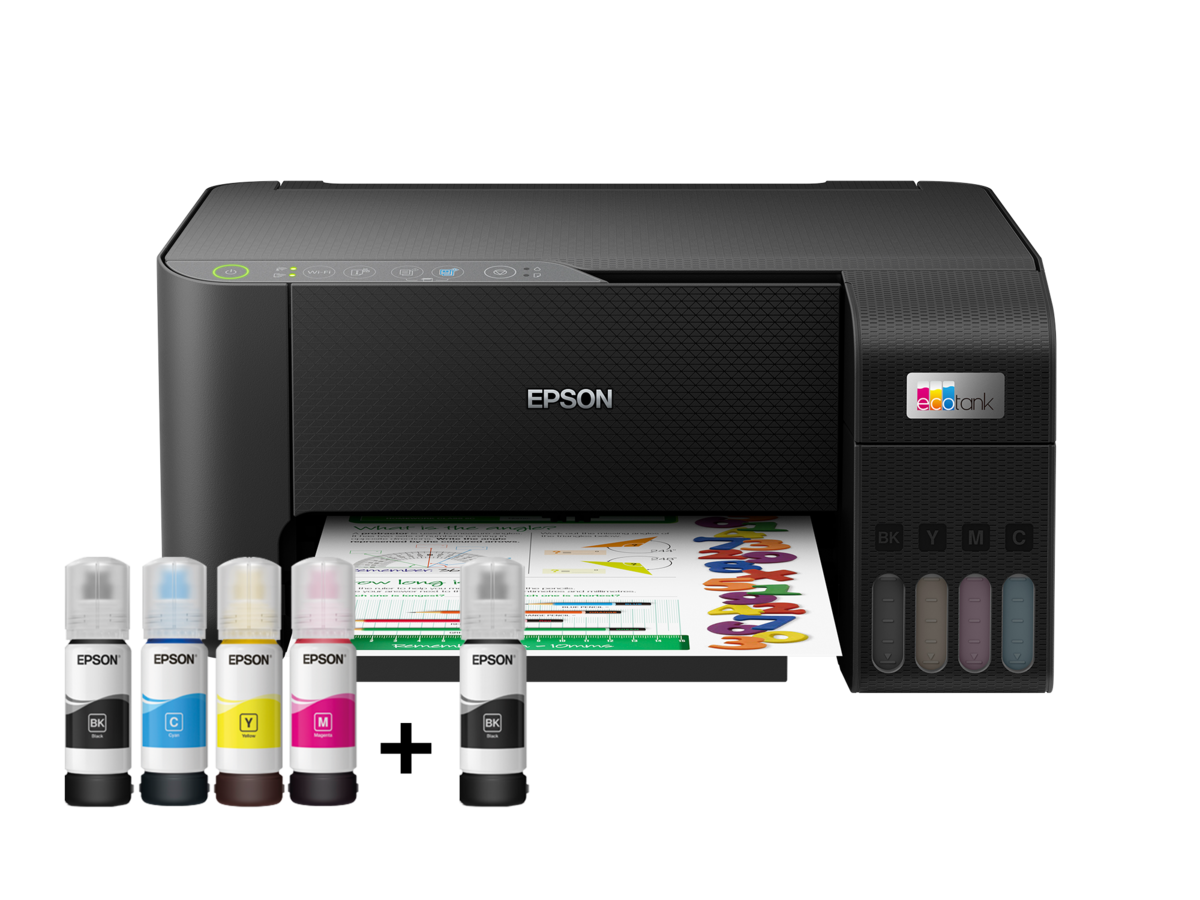 Epson Ecotank L3250 Wi-Fi + Tarayıcı + Fotokopi Renkli Çok Fonksiyonlu Tanklı Mürekkep Püskürtmeli Yazıcı ( ORİJİNAL)